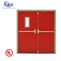 ul listed fire rated hollow metal door with panic bar